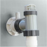 Каркасный бассейн INTEX Prism Frame 26756 (610×132 см) — насос, лестница, тент, подстилка